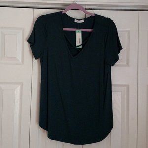 Emory Park Dulce Short Sleeve Knit Top